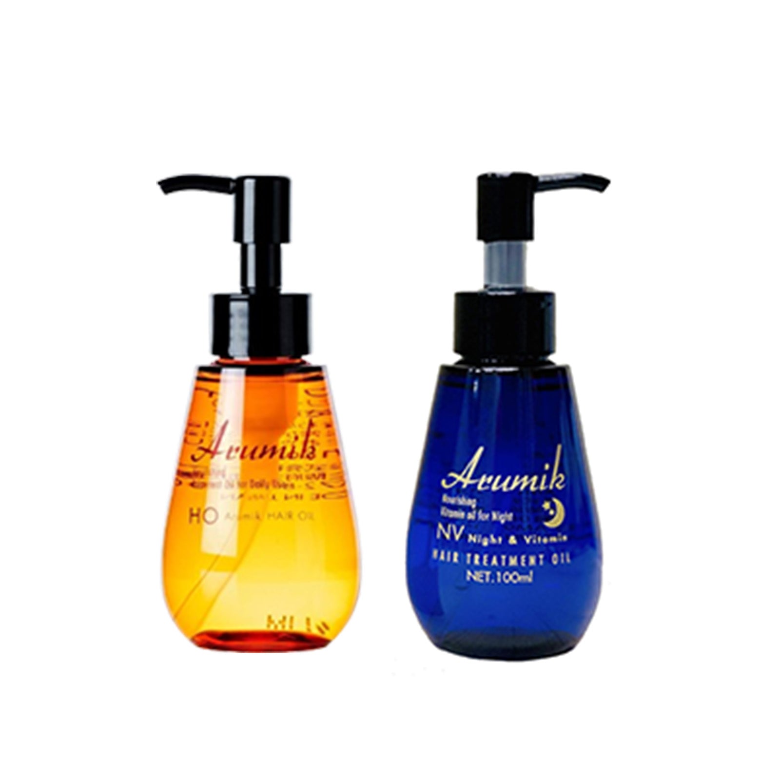 アルミック ヘアオイル・ヘアオイル ナイト＆ビタミン 2種4個