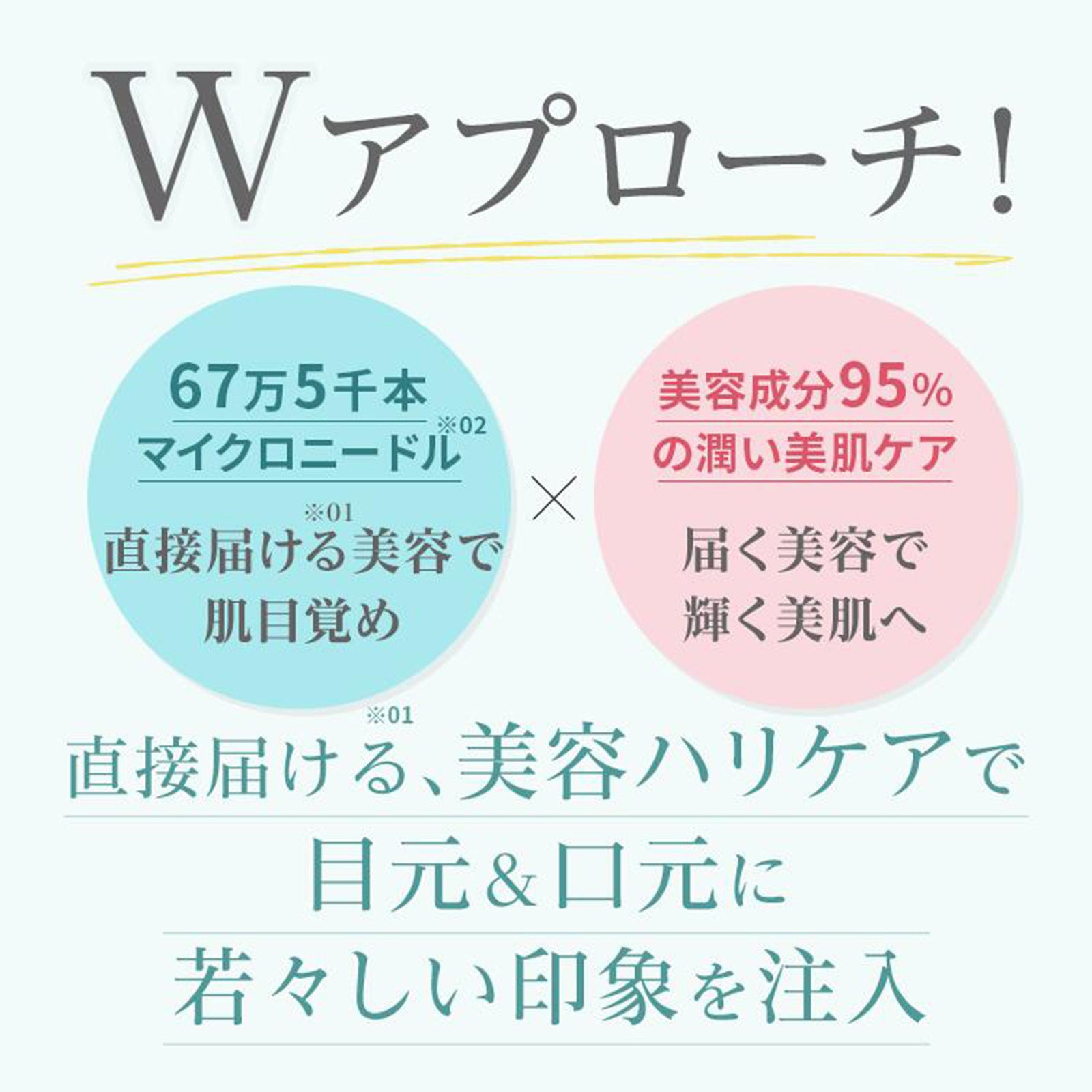 F・ニードルアイ＆リップリフトクリームCC×2個