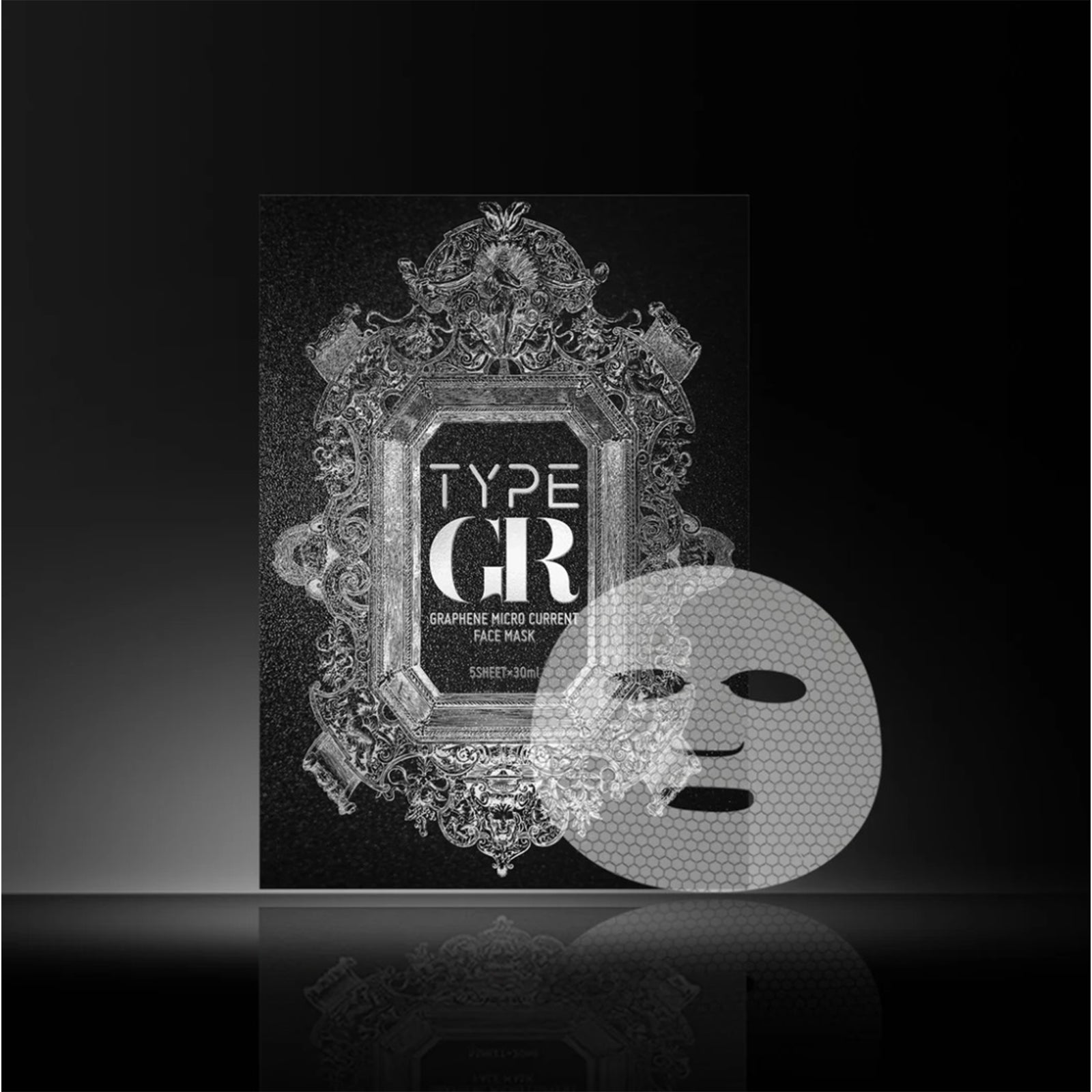 TYPE-GR グラフェンマイクロカレントフェイスマスク×3個