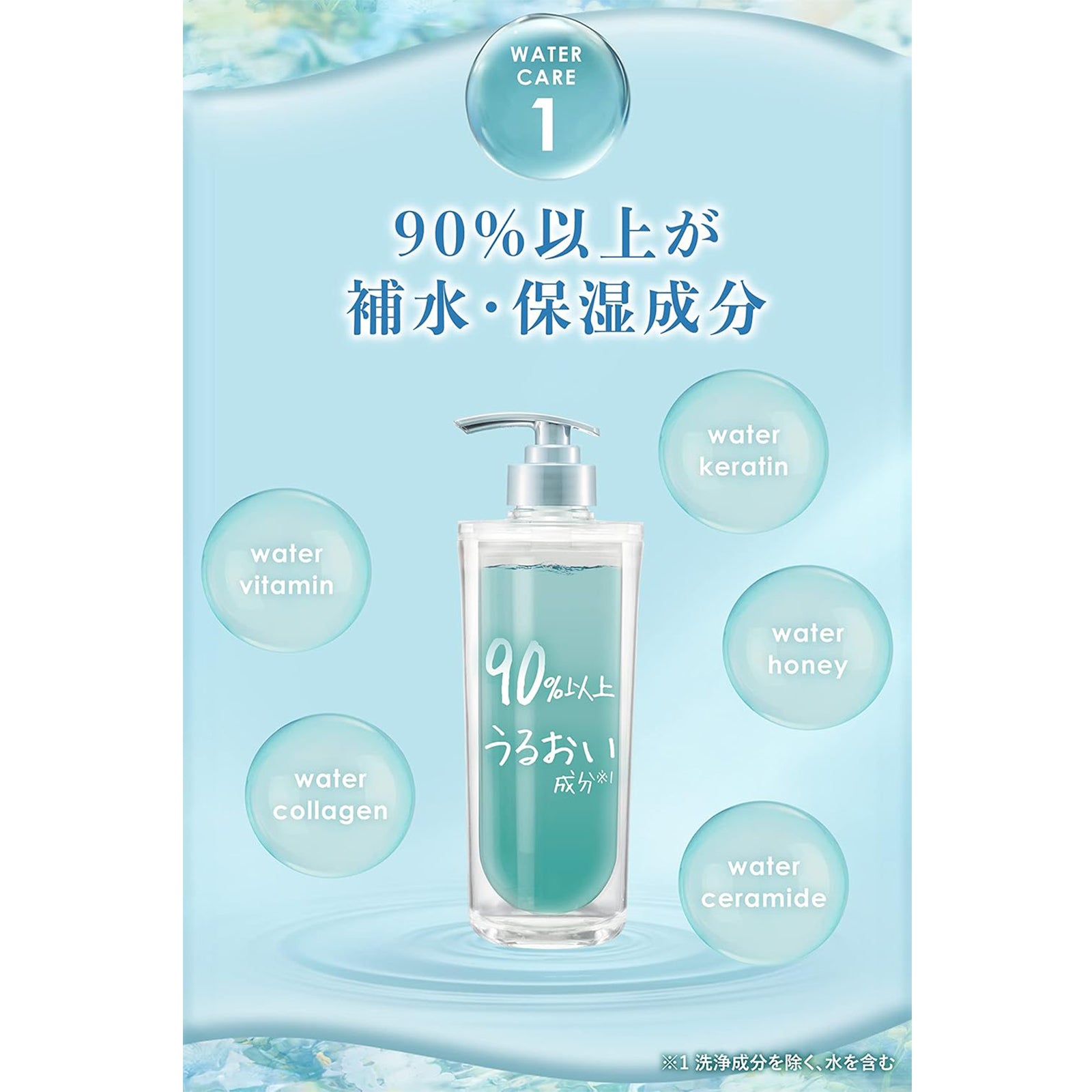 ululis ウォーターコンク モイストシャンプー・ヘアトリートメント詰替え 2種4個