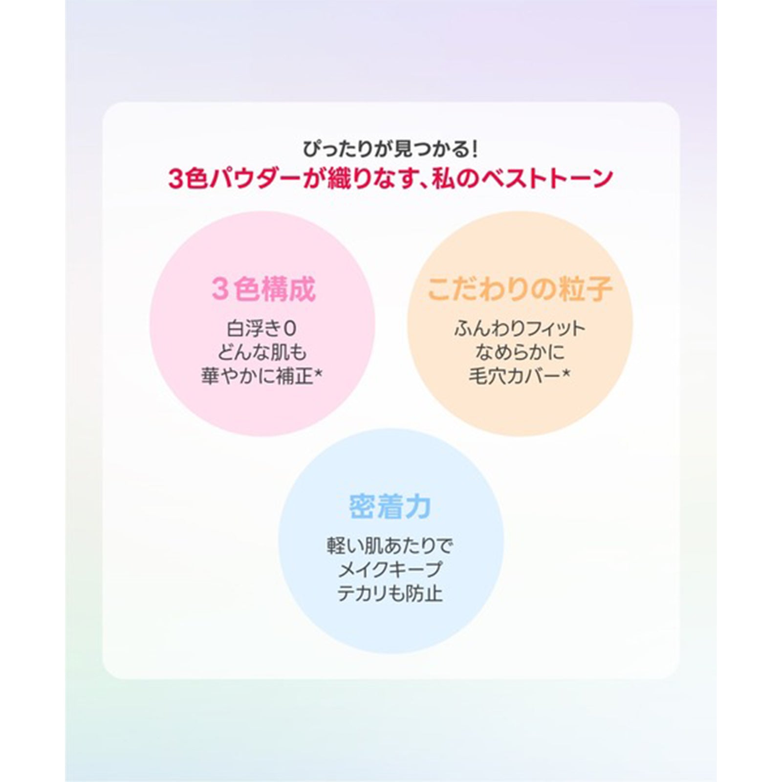 WAKEMAKE ステイフィクサーマルチカラーパウダー