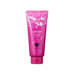 ラボモ スカルプアロマ ヘアカラートリートメント アクア ナチュラルブラック×4個