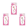 STソニックジェリス ミニッツサロンジェルシール（足用）3種3個